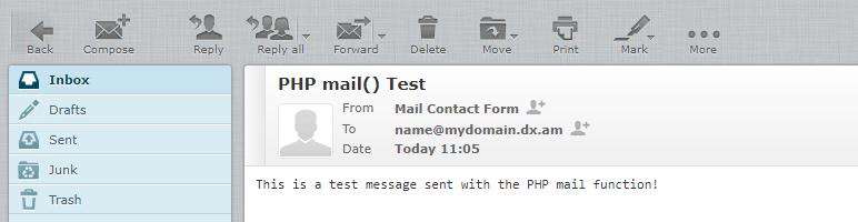 php massive mail