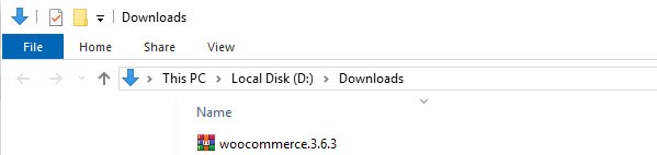 Download WooCommerce