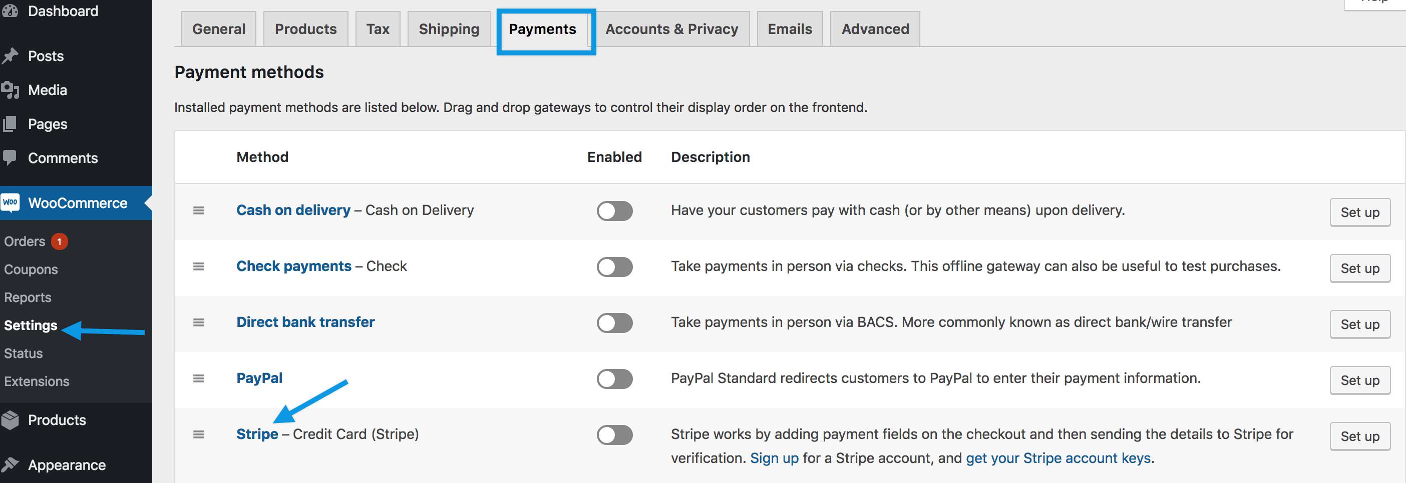 stripe-setup