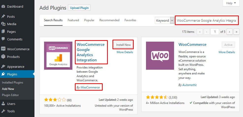 Add Google Analytics to WooCoommerce