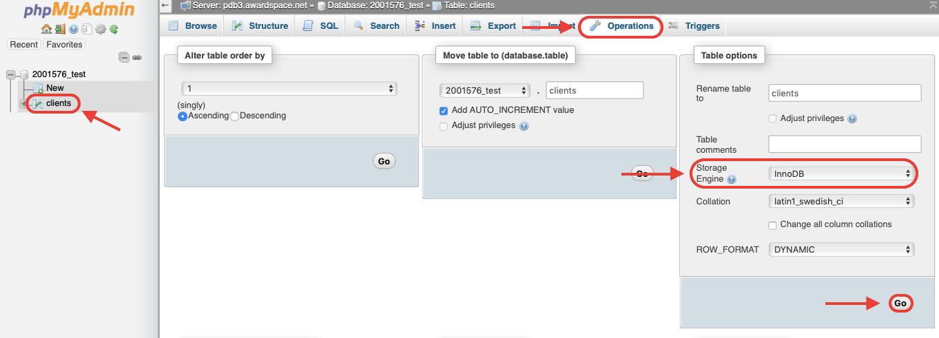 How Do I Create A Mysql Table That Uses The Innodb Storage Engine