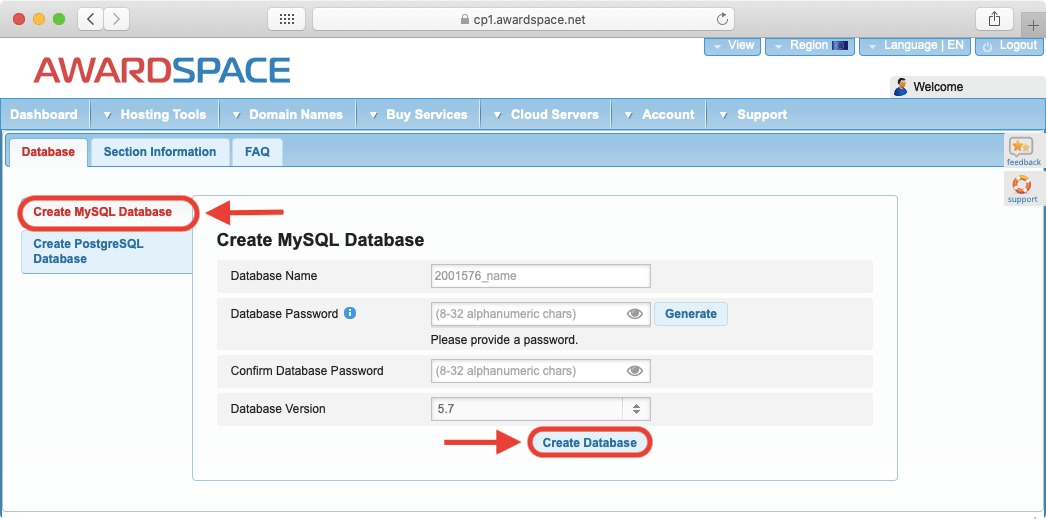 Database Manager Knowledge Base Awardspace Com