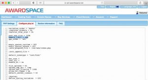 The php.ini file is a fancy text file that contains various directives that instruct PHP how to behave.