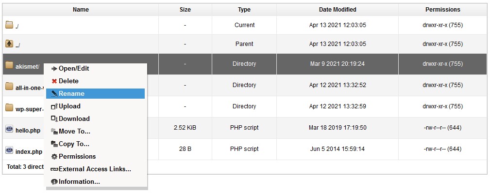 uninstall mail plugin manager