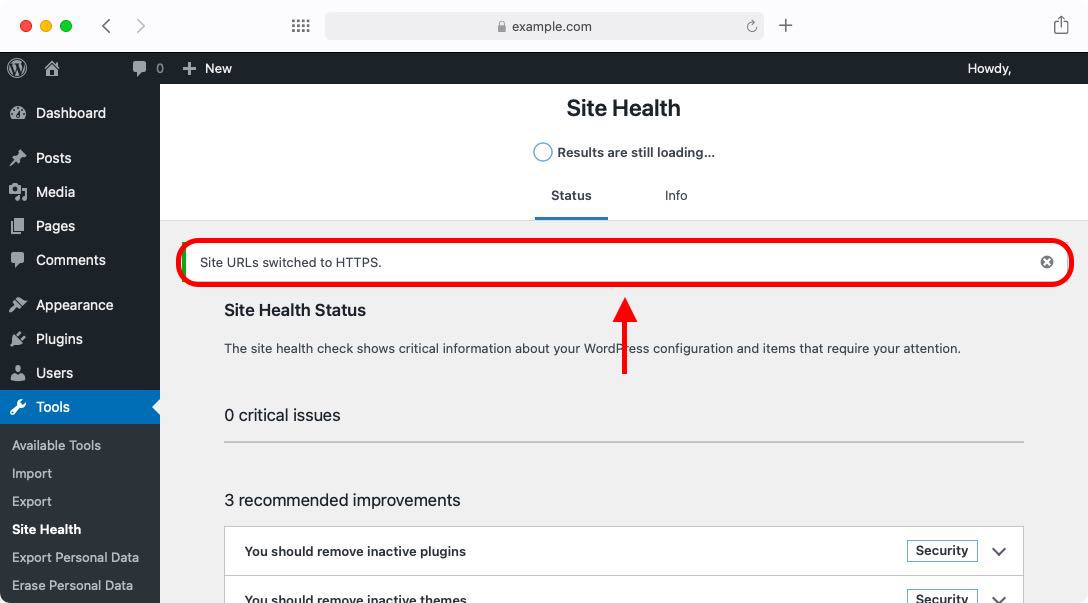 The one-click HTTPS solution found in WordPress is both fast and simple to use.