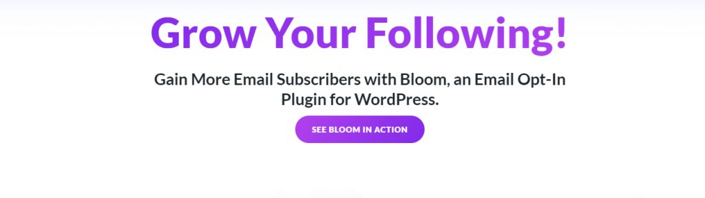 WordPress Popup Plugins Bloom