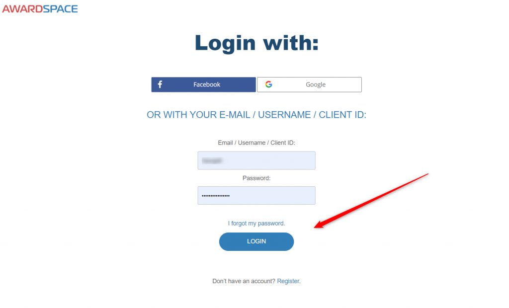 HTTP Error 502 Bad Gateway Login Credentials