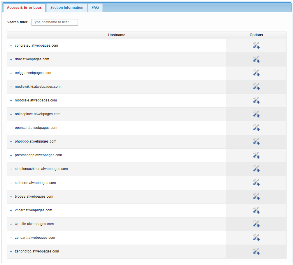 HTTP Error 502 Bad Gateway AwardSpace Hosting Panel Hosted Websites List