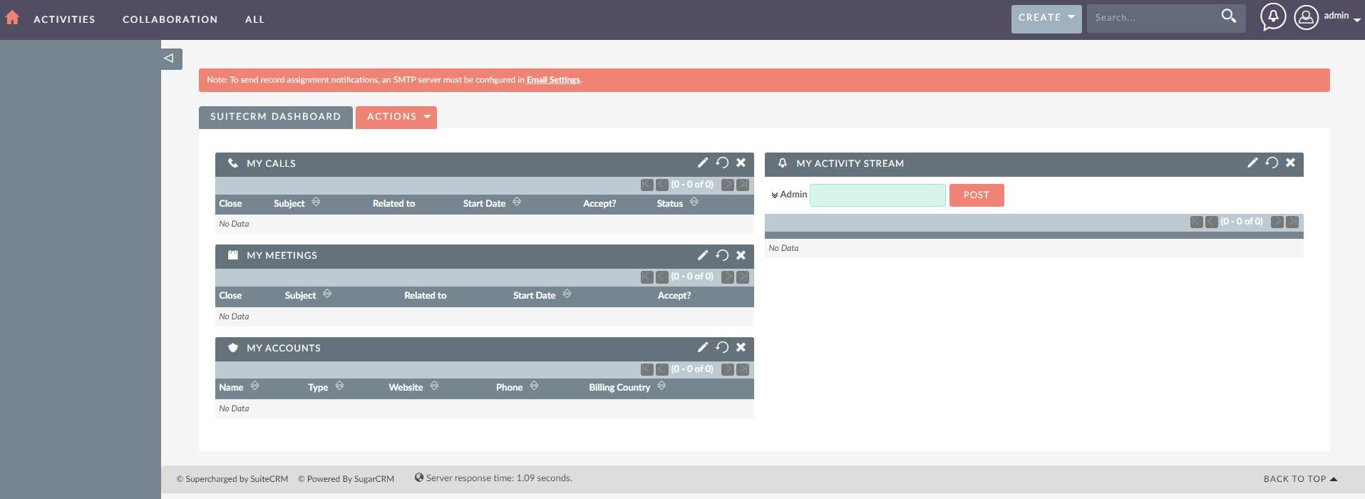 AwardSpace Hosting Panel Suite CRM