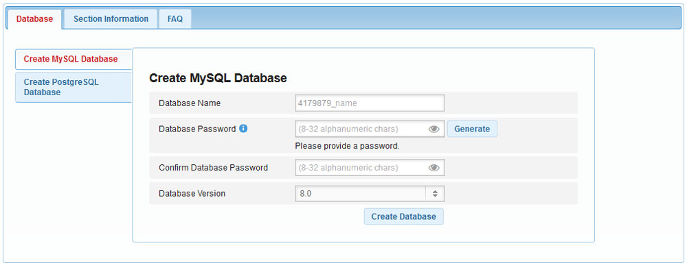 Access MediaWiki database settings