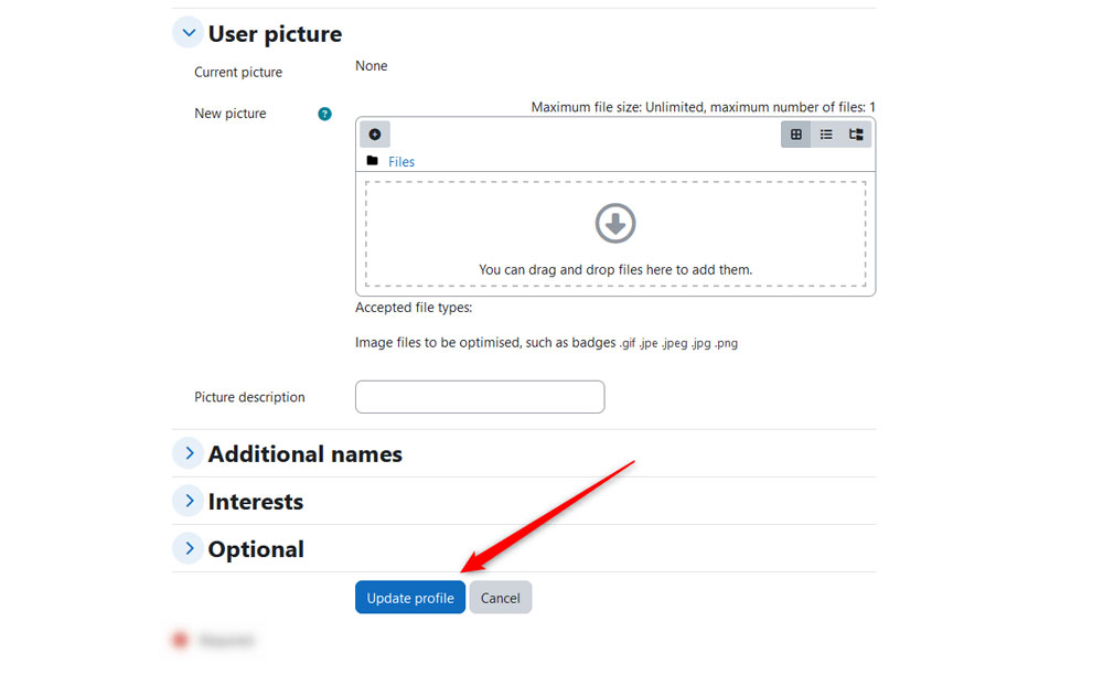 How to Change Your Name in Moodle Save the Changes 